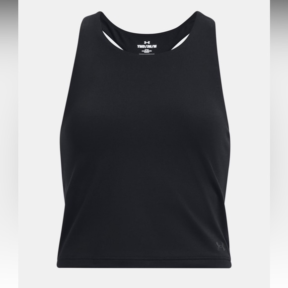 Girls Under Armour Motion Crop Tank NEW! - Picture 1 of 7